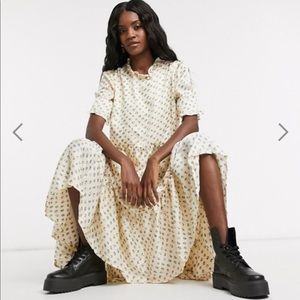 NWOT Sister Jane Smocked Maxi Dress Size S